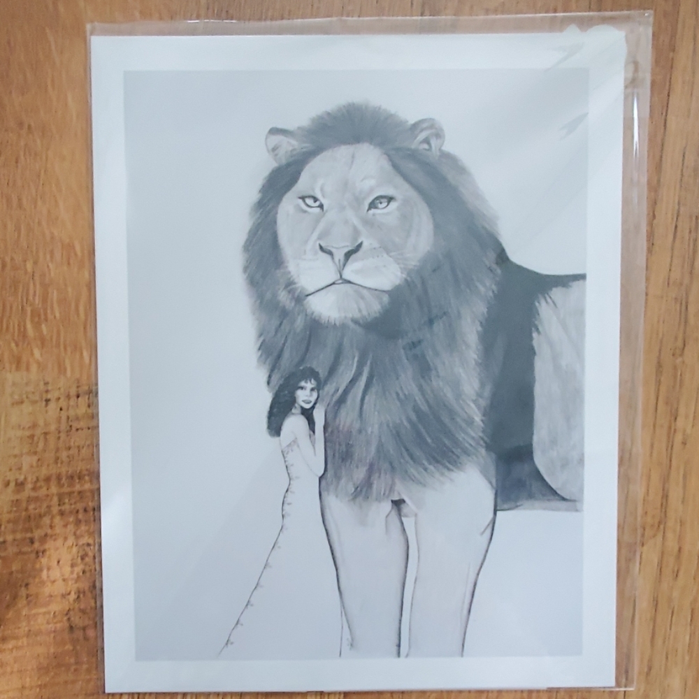 Shadow of the Lion print‎
